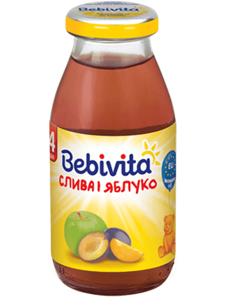 Слива і яблуко