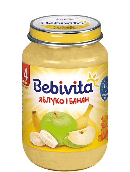 Яблуко і банан